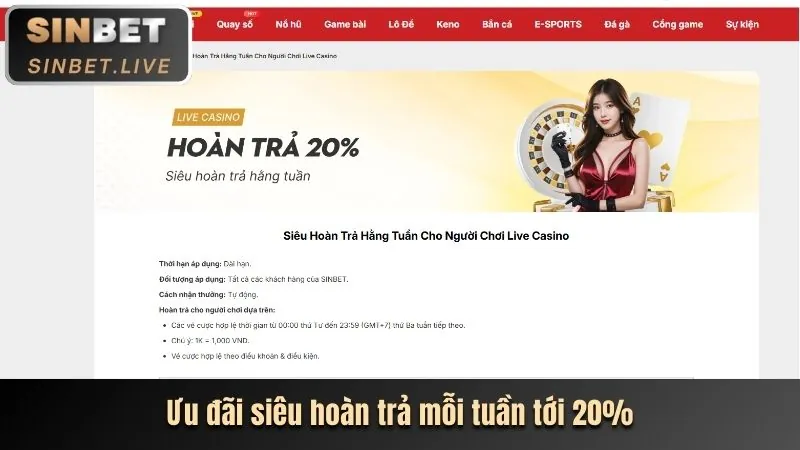 Thưởng nạp lại hàng ngày nn88 win